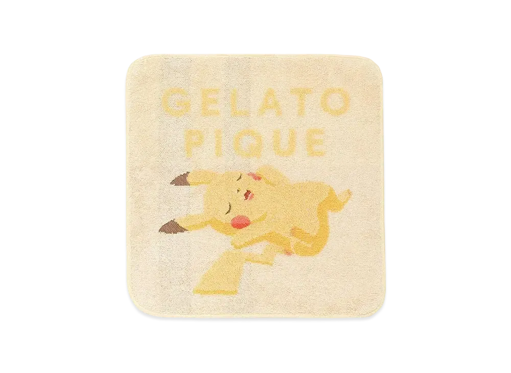 GELATO PIQUE x Pokemon Sleep Towel "Yellow"