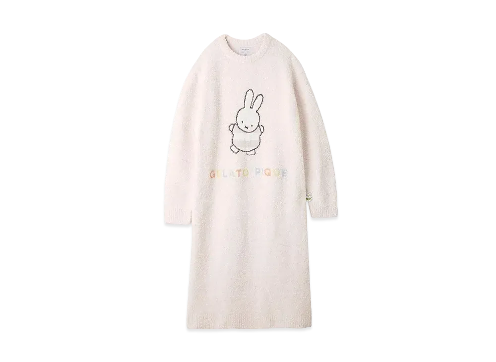 新品✨ジェラートピケ ディック・ブルーナ くま ベビモコ ジャガード ワンピース ミッフィー×ジェラート ピケ】新作コラボが可愛くて癒される