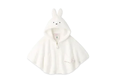 GELATO PIQUE x Dick Bruna Baby Baby Moko Poncho "Off White"