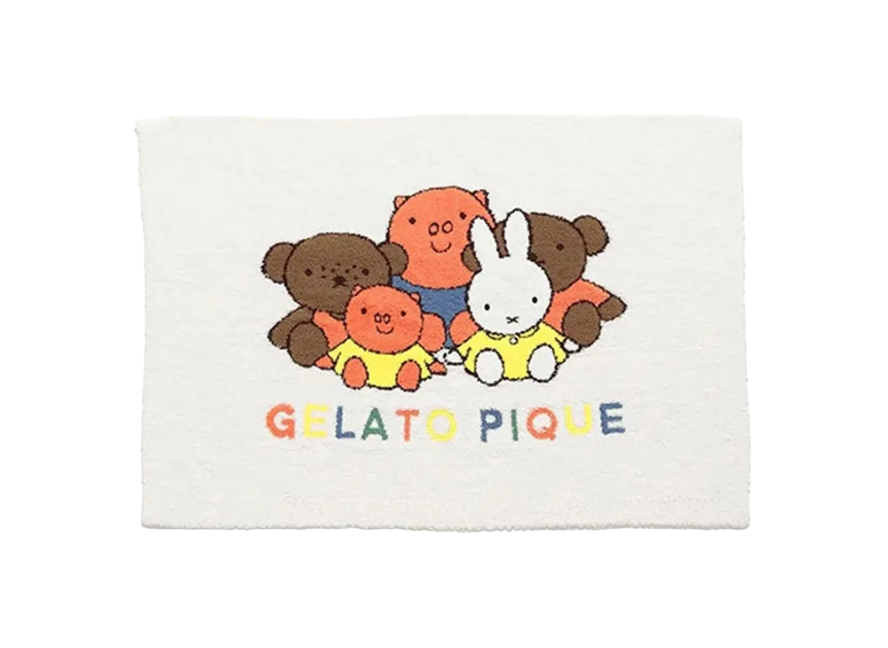 GELATO PIQUE x Dick Bruna Baby Moko One Point Jacquard Blanket "Cream"