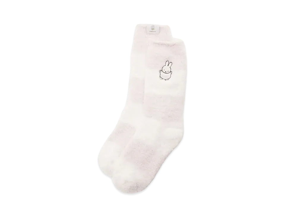 GELATO PIQUE x Dick Bruna Baby Moko Border Socks "Pink"