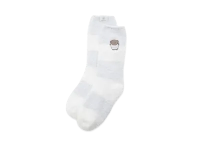 GELATO PIQUE x Dick Bruna Baby Moko Border Socks "Light Blue"