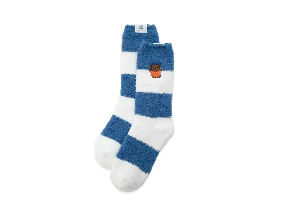GELATO PIQUE x Dick Bruna Baby Moko Border Socks "Blue"