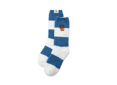 GELATO PIQUE x Dick Bruna Baby Moko Border Socks "Blue"