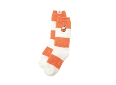 GELATO PIQUE x Dick Bruna Baby Moko Border Socks "Cream"