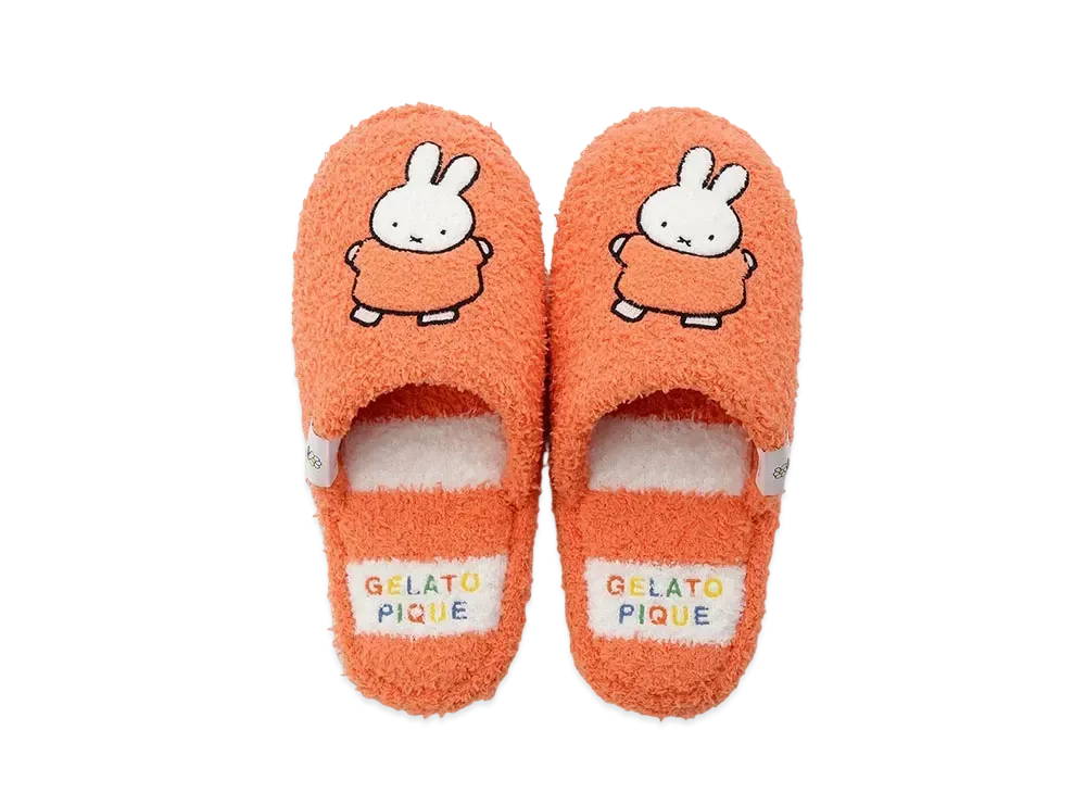 GELATO PIQUE x Dick Bruna Baby Moko Room Shoes "Orange"
