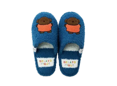GELATO PIQUE x Dick Bruna Baby Moko Room Shoes "Blue"