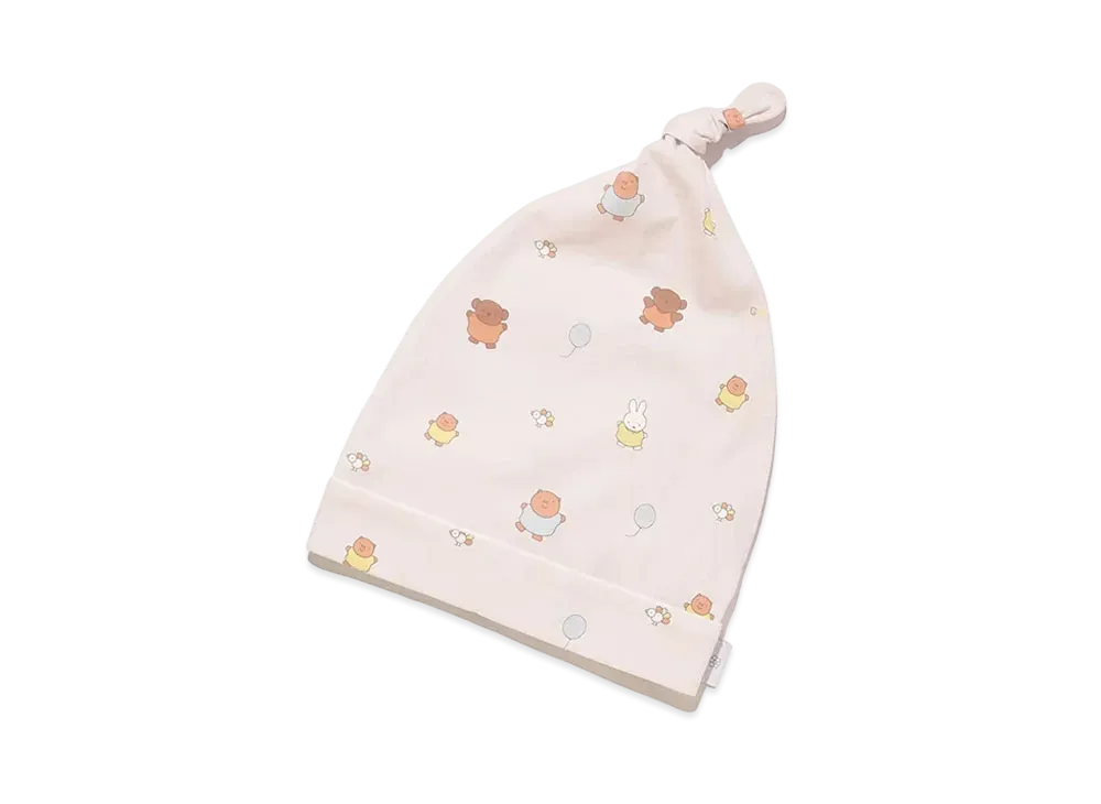 GELATO PIQUE x Dick Bruna All-Over Print Neru Nightcap "Pink"