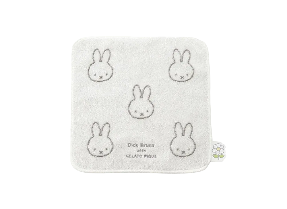 GELATO PIQUE x Dick Bruna Hand Towel "Off White"