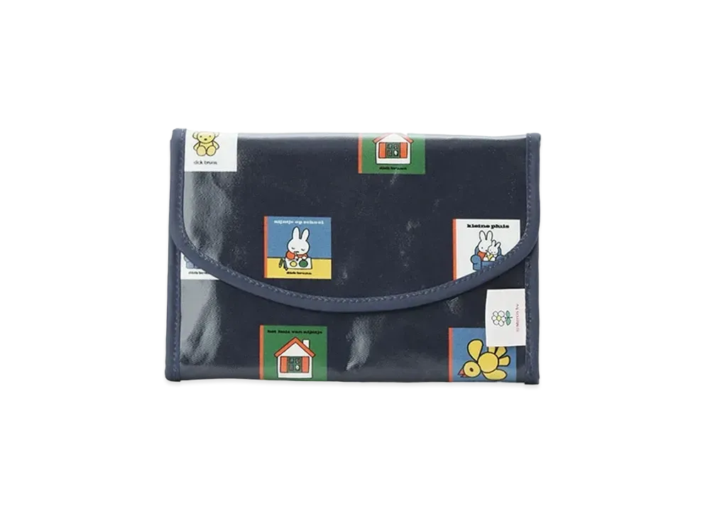 GELATO PIQUE x Dick Bruna Picture Book Pattern Maternity Notebook Case S "Navy"