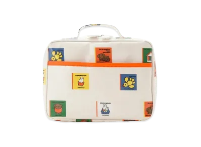 GELATO PIQUE x Dick Bruna Picture Book Pattern Diaper Pouch "Cream"