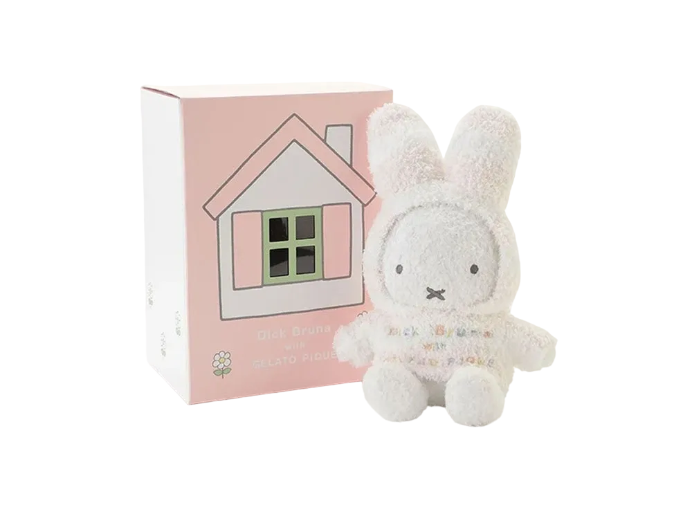 GELATO PIQUE x Dick Bruna Baby Moko Plush Toy With Package "Pink"