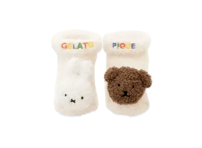 GELATO PIQUE x Dick Bruna Baby Moko Socks "Cream"