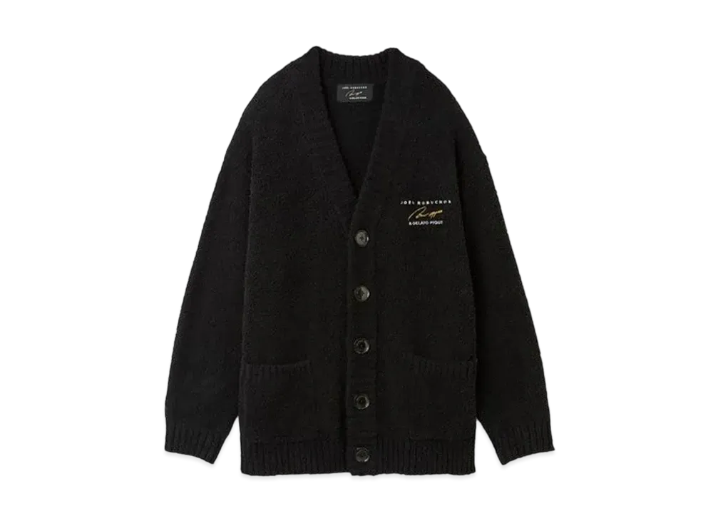 GELATO PIQUE x JOEL ROBUCHON Cardigan "Black"
