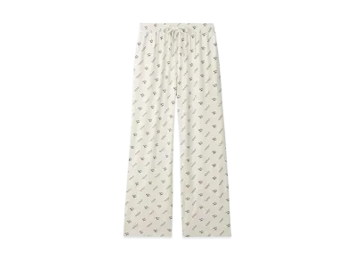 GELATO PIQUE x JOEL ROBUCHON All-Over Long Pants "Ivory"