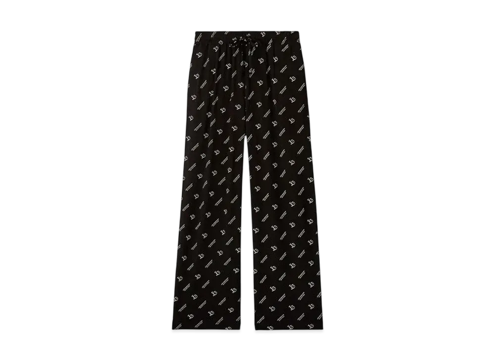 GELATO PIQUE x JOEL ROBUCHON All-Over Long Pants "Black"