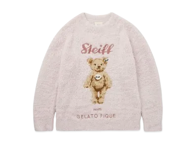 GELATO PIQUE x Steiff Gelato James Jacquard Pullover "Pink"