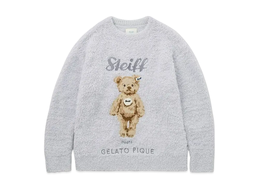 GELATO PIQUE x Steiff Gelato James Jacquard Pullover "Blue"