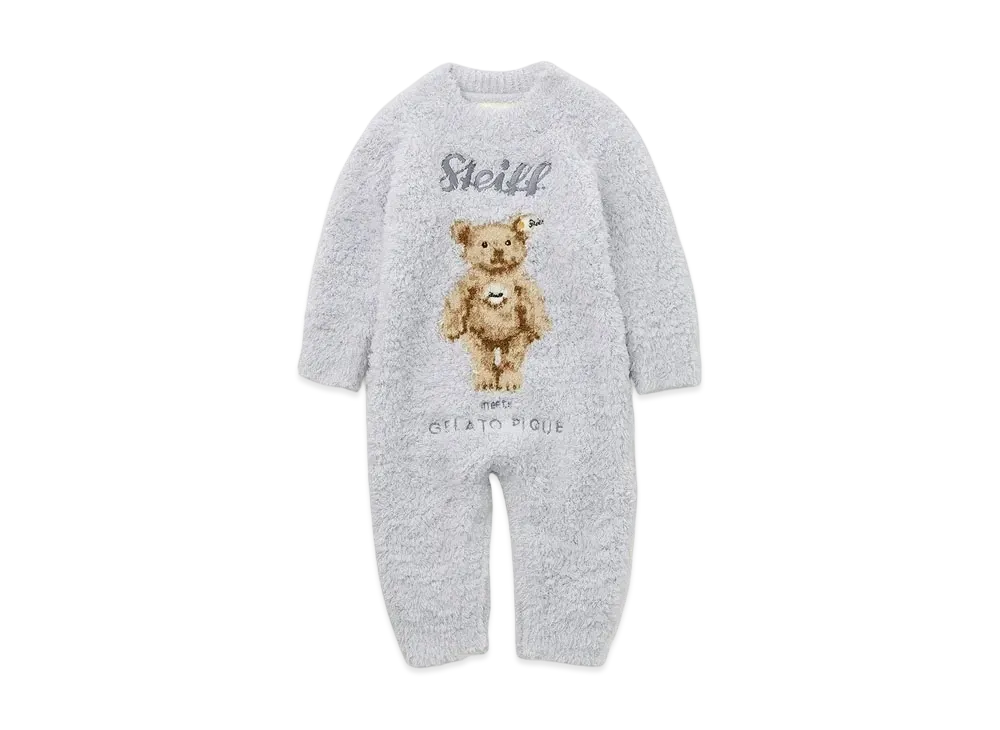 GELATO PIQUE x Steiff Baby Gelato James Jacquard Romper "Blue"