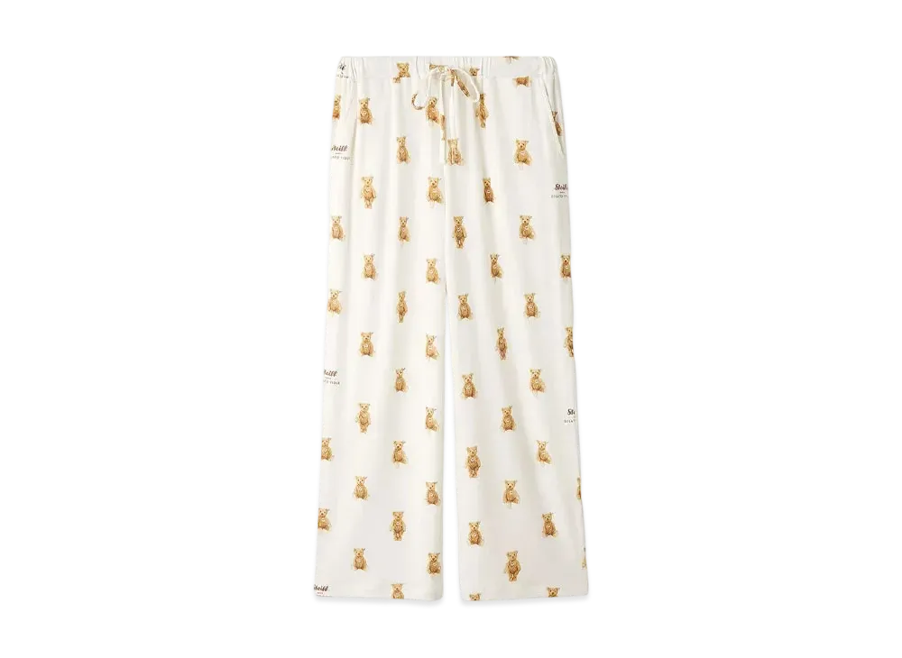 GELATO PIQUE x Steiff James Pattern Long Pants "Cream"