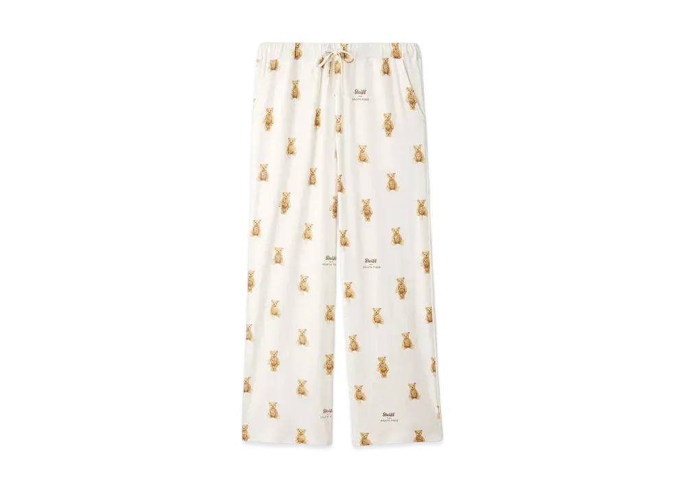 GELATO PIQUE x Steiff Homme James Pattern Long Pants "Cream"