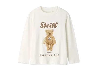 GELATO PIQUE x Steiff Kids James One Point Pullover "Cream"