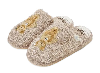 GELATO PIQUE x Steiff Room Shoes "Brown"