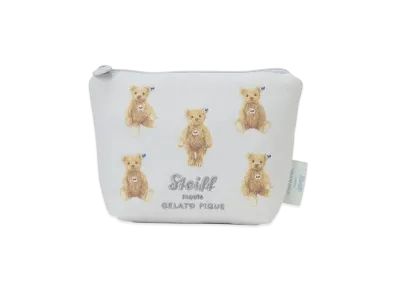 GELATO PIQUE x Steiff James Embroidered Tissue Pouch "Blue"