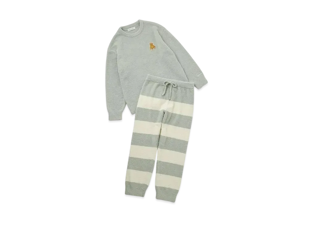 GELATO PIQUE HOMME Bebimoco Pullover & Long Pants Set "Mint"