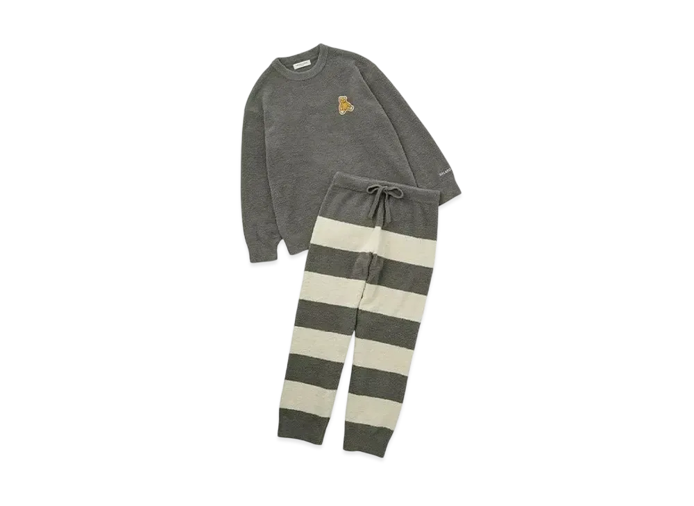 GELATO PIQUE HOMME Bebimoco Pullover & Long Pants Set "Grey"