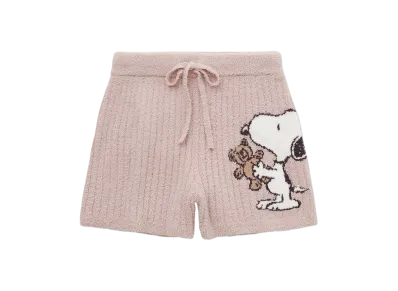 GELATO PIQUE x PEANUTS Snoopy x Bear Jacquard Short Pants "Pink"