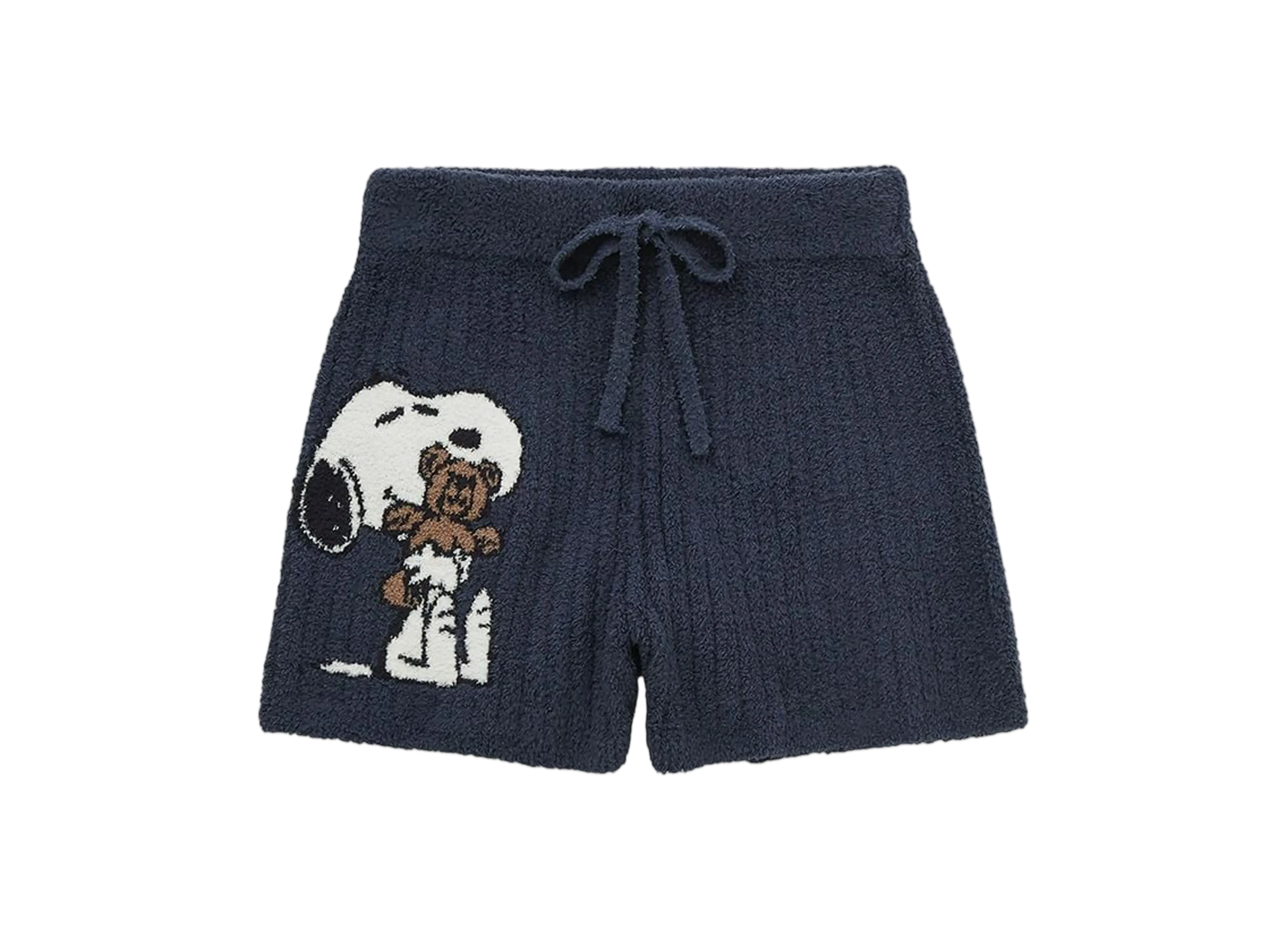 GELATO PIQUE x PEANUTS Snoopy x Bear Jacquard Short Pants "Navy"