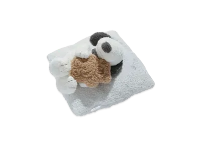 GELATO PIQUE x PEANUTS Cat & Dog Snoopy x Bear Tissue Case "Off White"