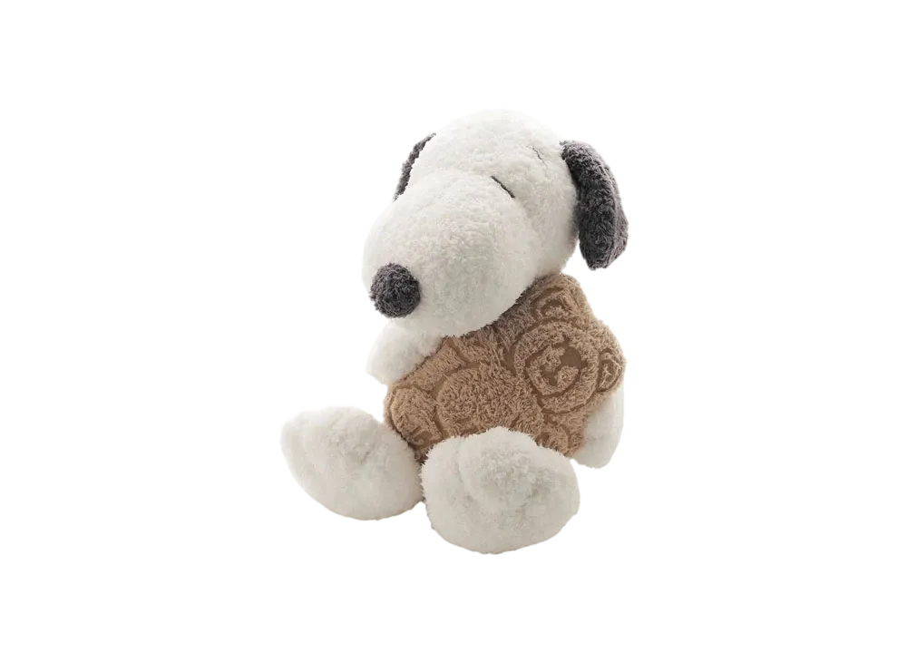 GELATO PIQUE x PEANUTS Snoopy x Bear Body Pillow "Off White"