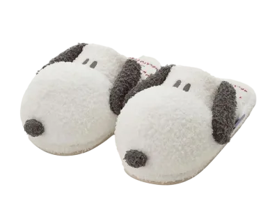 GELATO PIQUE x PEANUTS Snoopy Baby Moko Room Shoes "Off White"