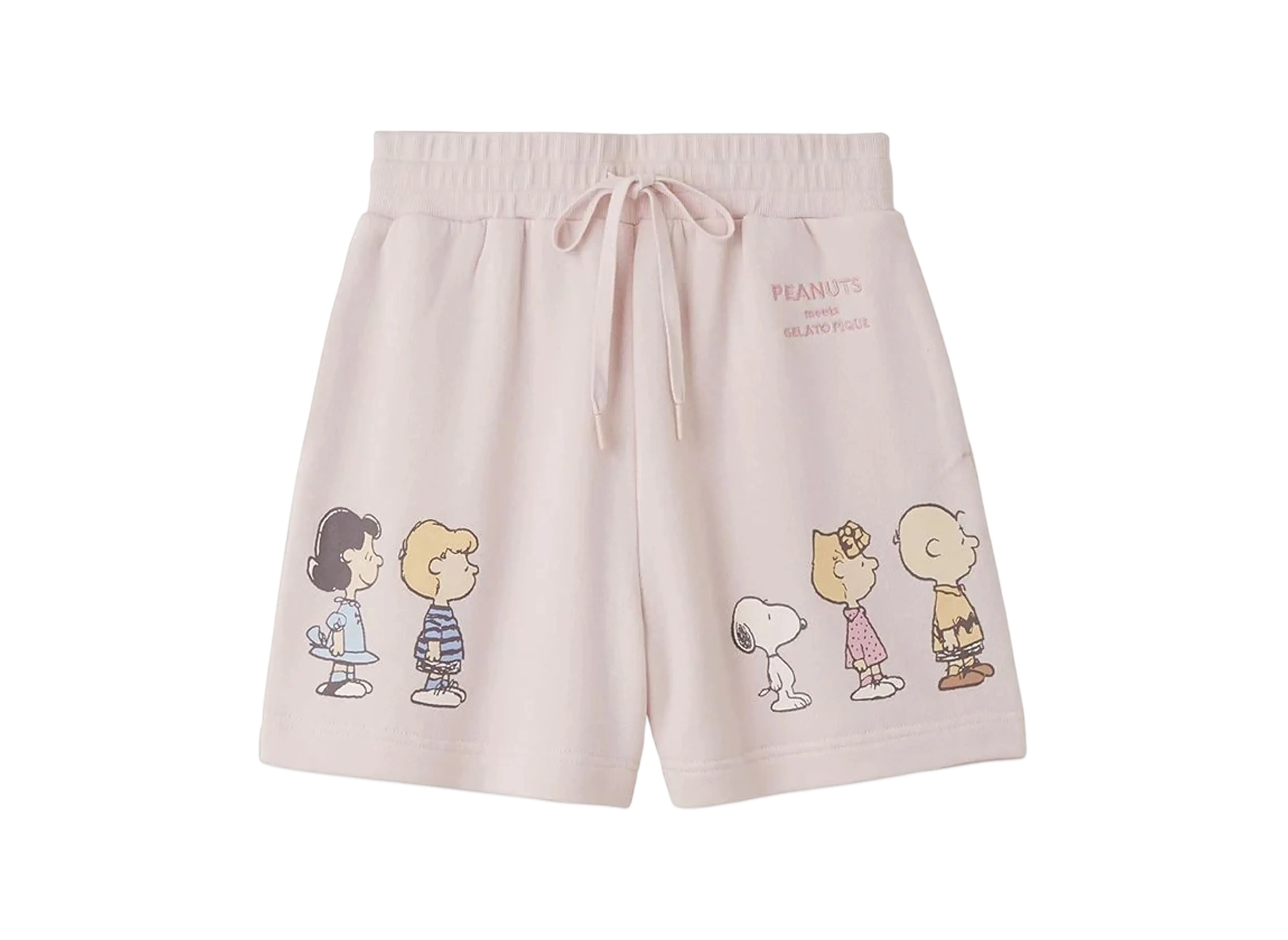 GELATO PIQUE x PEANUTS Fleece Short Pants "Pink"