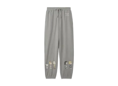 GELATO PIQUE x PEANUTS Homme Fleece Long Pants "Gray"