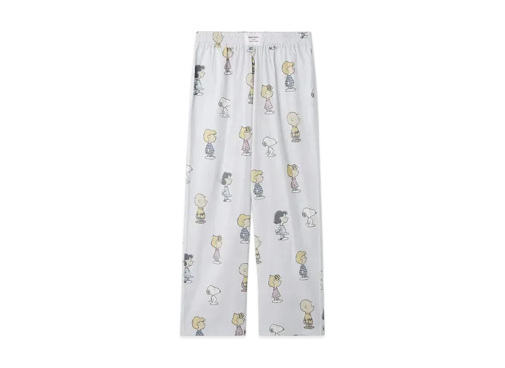 GELATO PIQUE x PEANUTS Homme All-Over Print Long Pants "Blue"