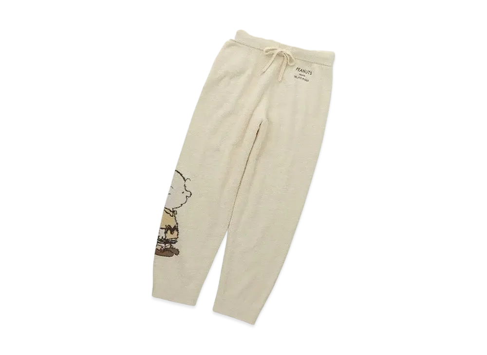 GELATO PIQUE x PEANUTS Homme Baby Moko Jacquard Pullover & Long Pants Set "Yellow"