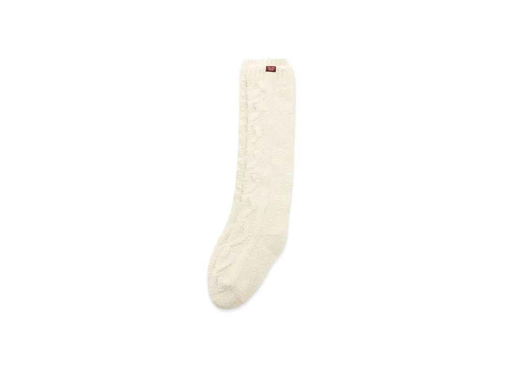 GELATO PIQUE Valentine Heart Aran Long Socks "Cream"