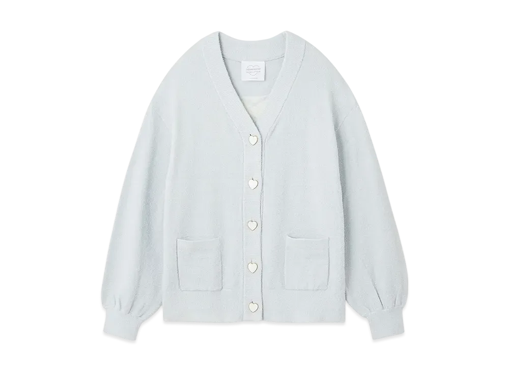 GELATO PIQUE x LE SSERAFIM Smooth Cardigan "Blue"