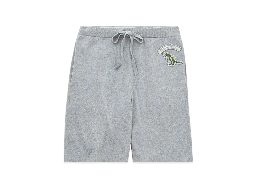 GELATO PIQUE Homme Air Moco Dinosaur Jacquard Shorts "Blue"