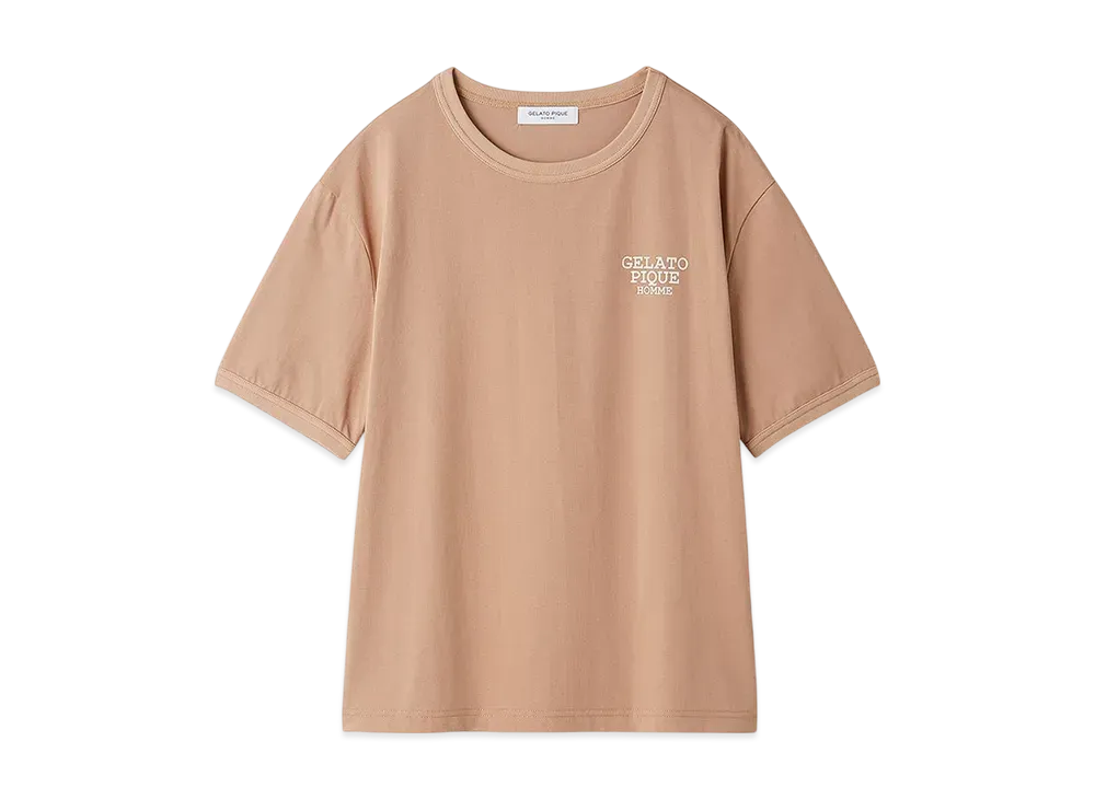 GELATO PIQUE Homme Cool Touch GIZA Cotton T-Shirt "Camel"