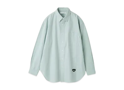 GELATO PIQUE Homme Heart Patch Regular Collar Shirt "Light Blue"