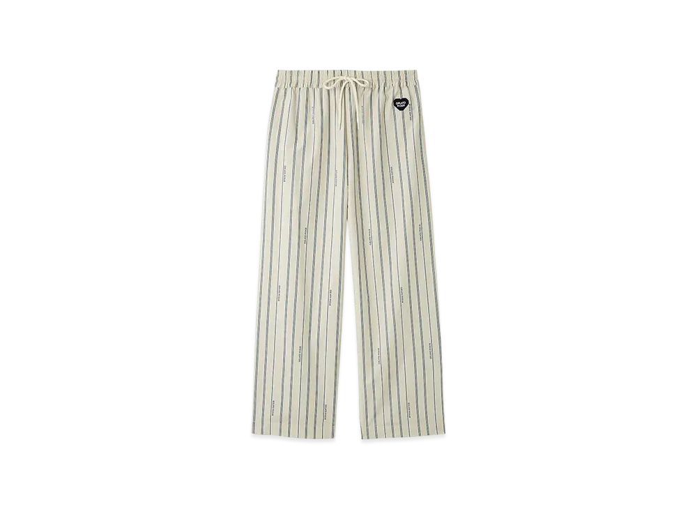 GELATO PIQUE Homme Heart Patch Long Pants "Stripe"