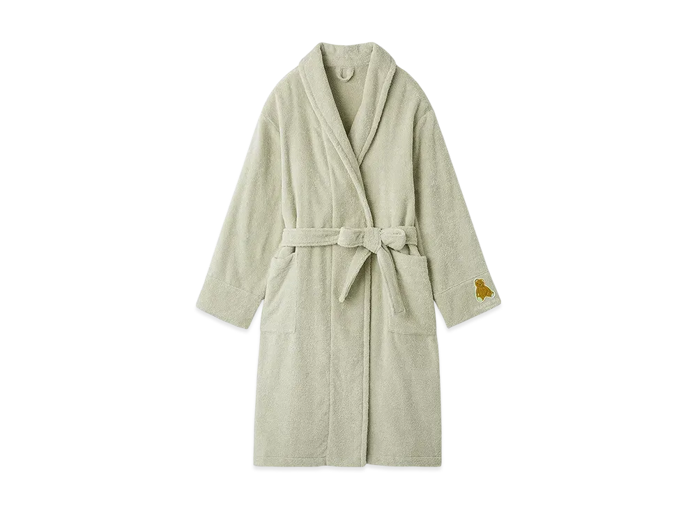GELATO PIQUE Homme Bear One Point Pile Gown "Mint"