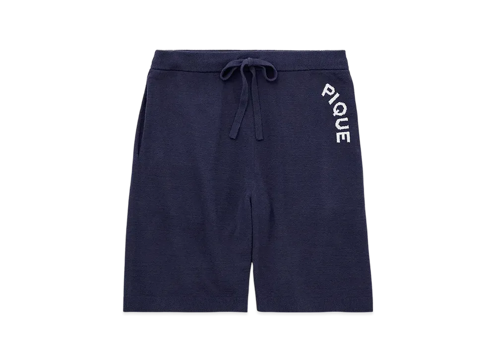 GELATO PIQUE Homme Air Moco Pique Logo Jacquard Shorts "Navy"