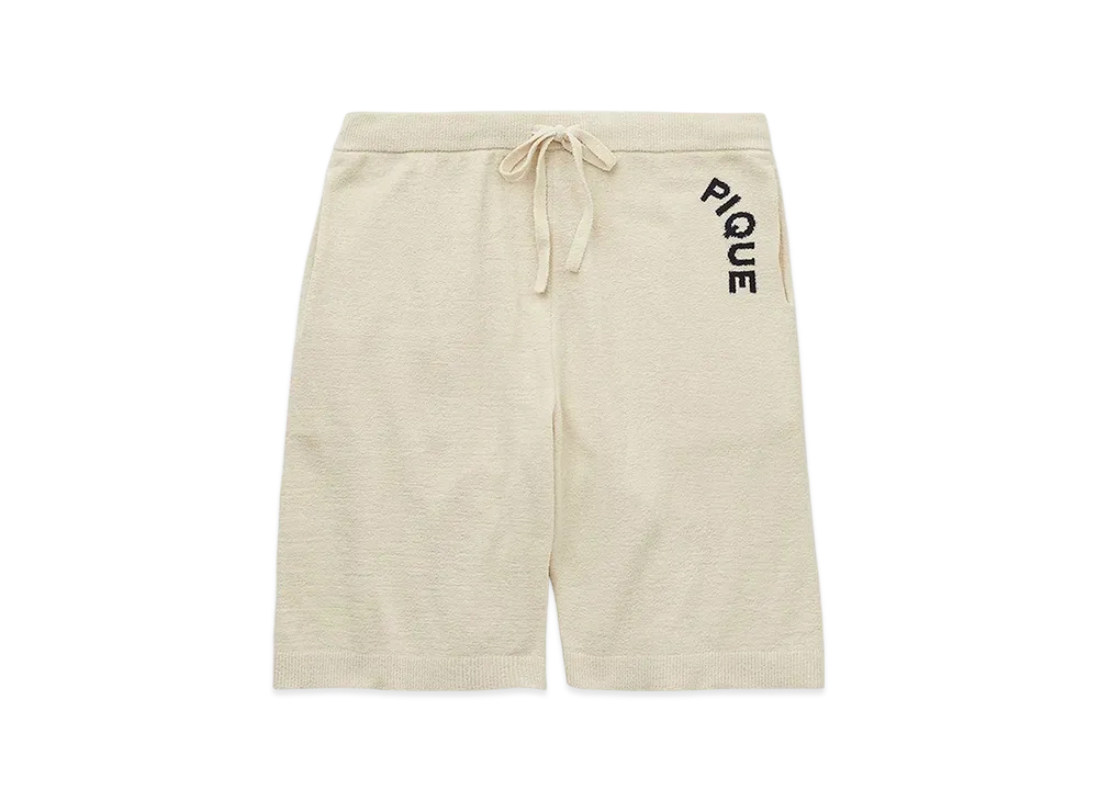 GELATO PIQUE Homme Air Moco Pique Logo Jacquard Shorts "Cream"