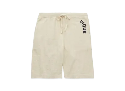 GELATO PIQUE Homme Air Moco Pique Logo Jacquard Shorts "Cream"
