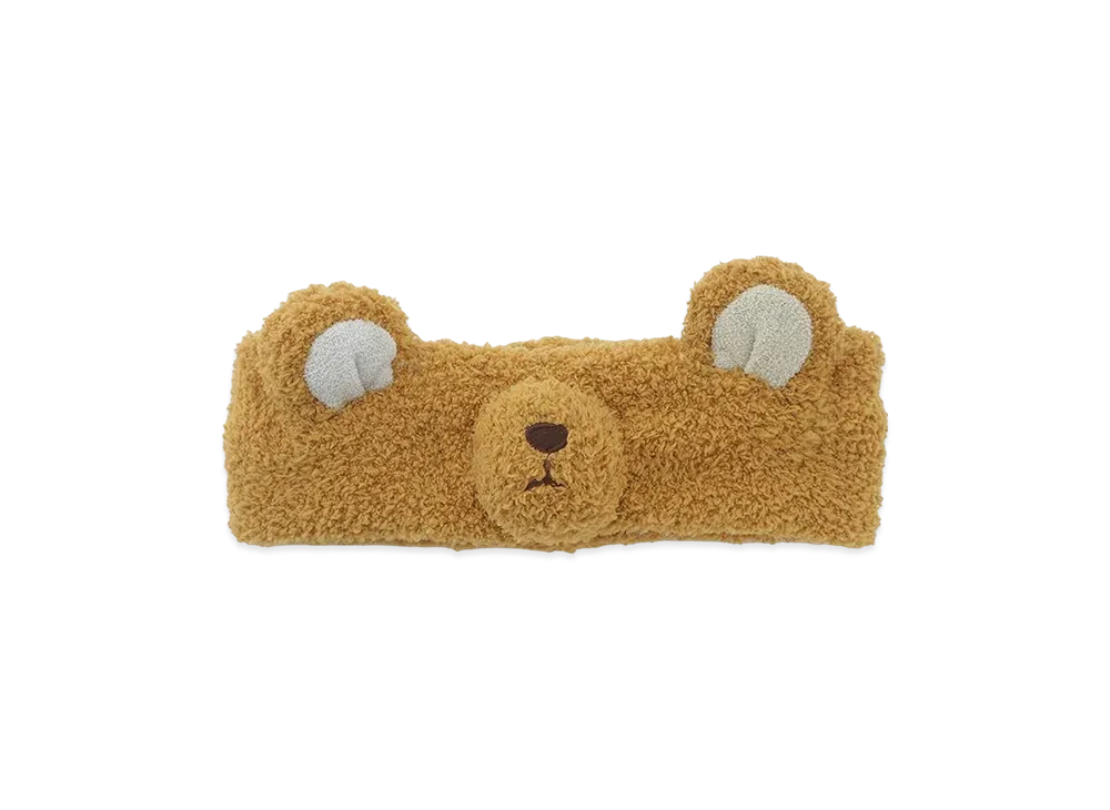 GELATO PIQUE Homme Baby Moco Bear Hair Band "Camel"